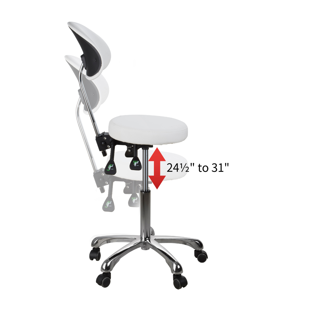 MedEase FlexBack Stool (1025B) - Image 8