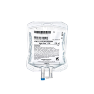 Sodium Chloride Injection 0.9% USP, 250 mL (731359) (28 bags)