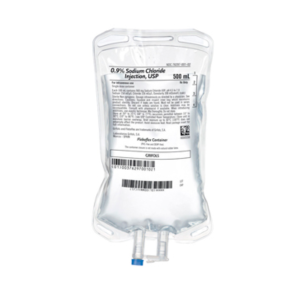 Sodium Chloride Injection 0.9% USP, 500 mL In Stock (729620)