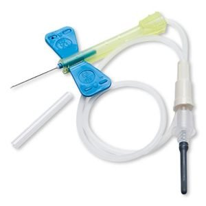 BD Vacutainer Safety-Lok blood collection set 21 G x .75" W/ Luer Adapter (367281)