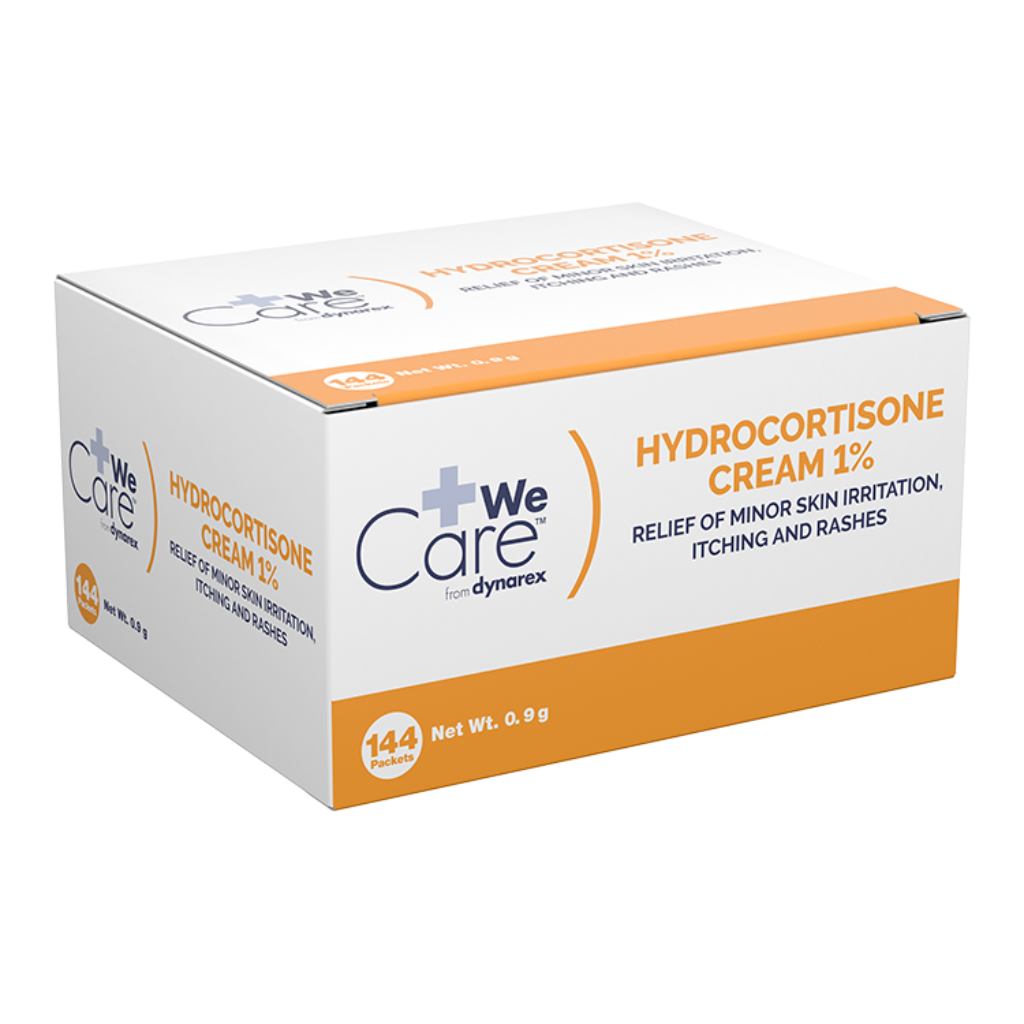 Dynarex Hydrocortisone Cream, 0.9 g Foil Packet (1137)