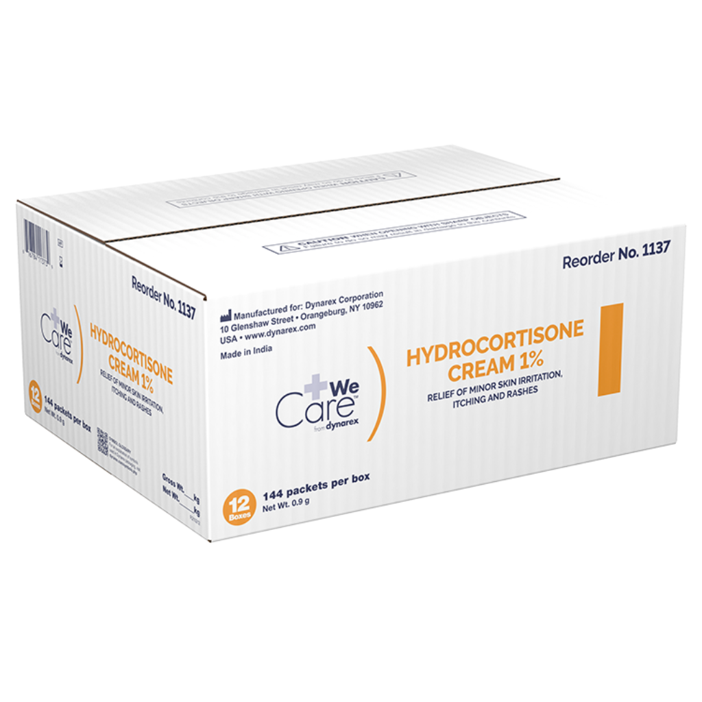 Dynarex Hydrocortisone Cream, 0.9 g Foil Packet (1137) - Image 3