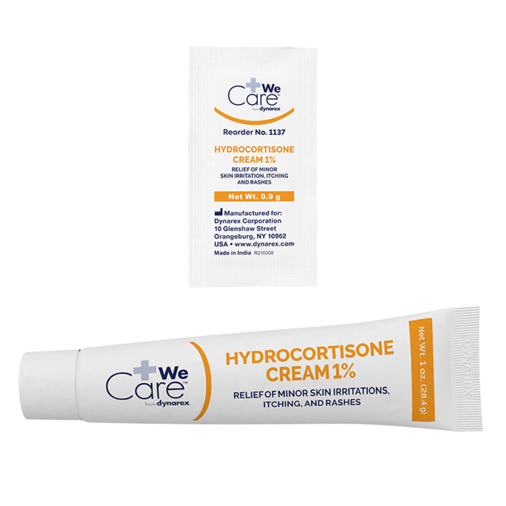 Dynarex Hydrocortisone Cream, 0.9 g Foil Packet (1137) - Image 4