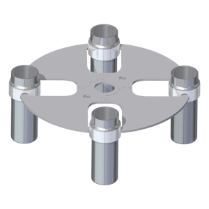 ELMI Rotor 8M.07 - 4x50ml 135x30mm - Flat