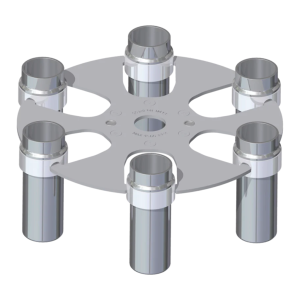 ELMI Rotor 8M.08 - 6x50ml 135x30mm - Flat