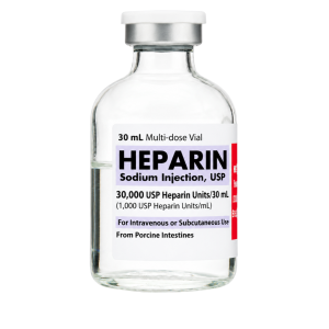 Heparin Sodium Injection USP 1,000 Units/mL, 30 mL Multi-Dose Vial (00409-2720-03)