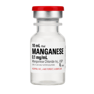 Manganese Chloride Injection, USP 0.1 mg/mL, 10 mL Single-Dose Vial (00409-4091-01)