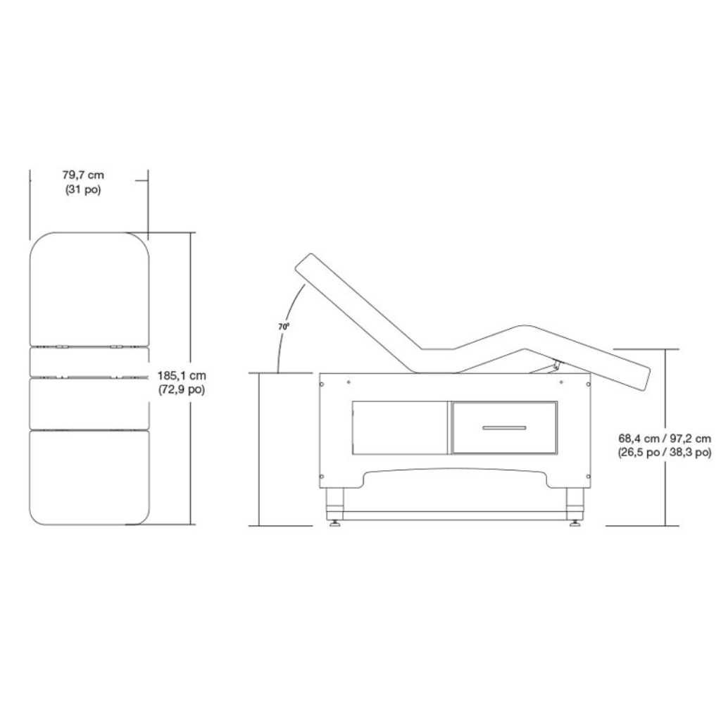 Silhouet-Tone Treatment Table Nevada Premium - Image 4
