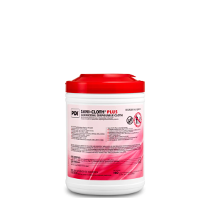 PDI Sani-Cloth Plus, Large 6 x 6¾ Germicidal Cleaning Wipe (Q89072)