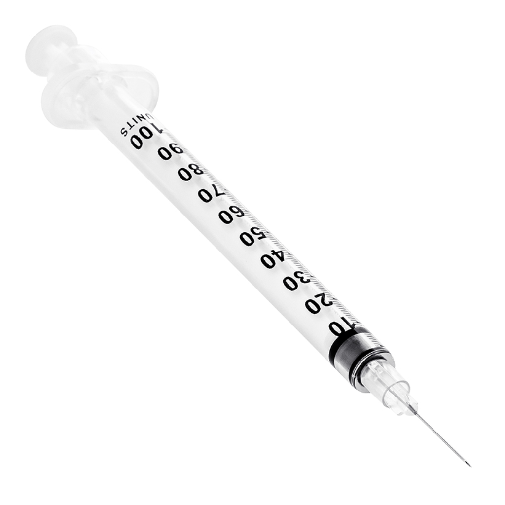 Sol-M 0.3ml Standard Insulin Syringe w/ 31G x 8mm Low Dead Space Needle - Image 3