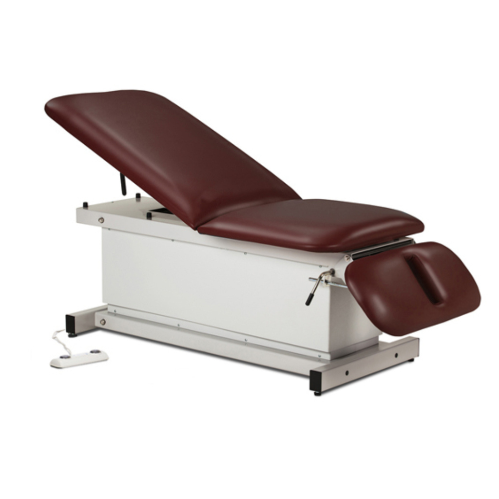 Clinton Industries Power 400, Shrouded Table with Adjust. Backrest and Drop Section - Image 3