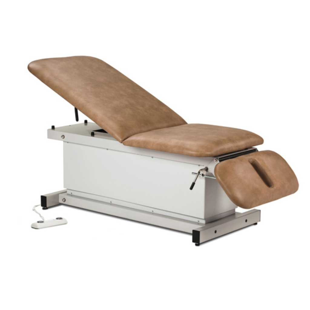 Clinton Industries Power 400, Shrouded Table with Adjust. Backrest and Drop Section - Image 5
