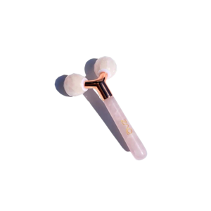 ZAQ Lilly Rose Quartz Relief Facial Roller